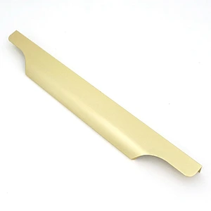 Aluminum angled pull eage handle