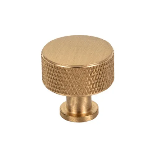 Brass knurled knob