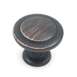 Zinc alloy knob mushroom round