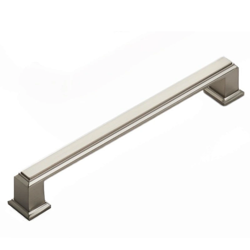 Zinc alloy handle square comtemporary style with many finish options