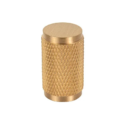 Brass knurled knob