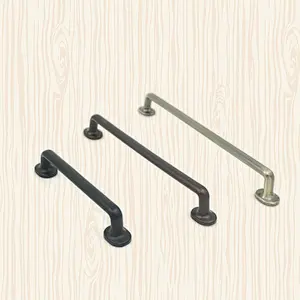 What are the materials of the cabinet handle?