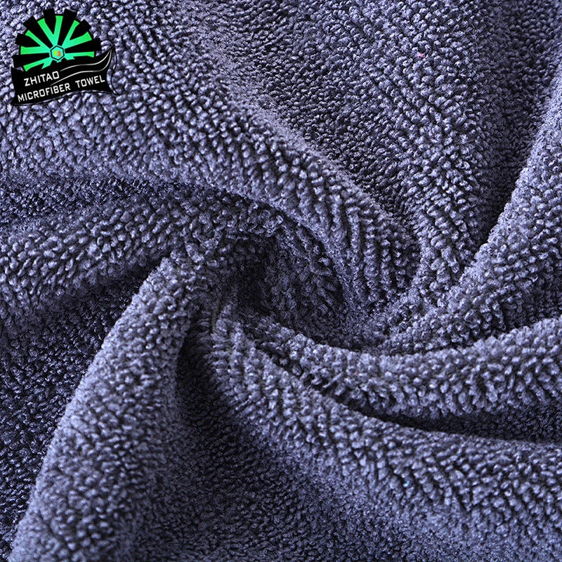Polishing Clean Long/Short Plush Dual Pile Waxing Towel