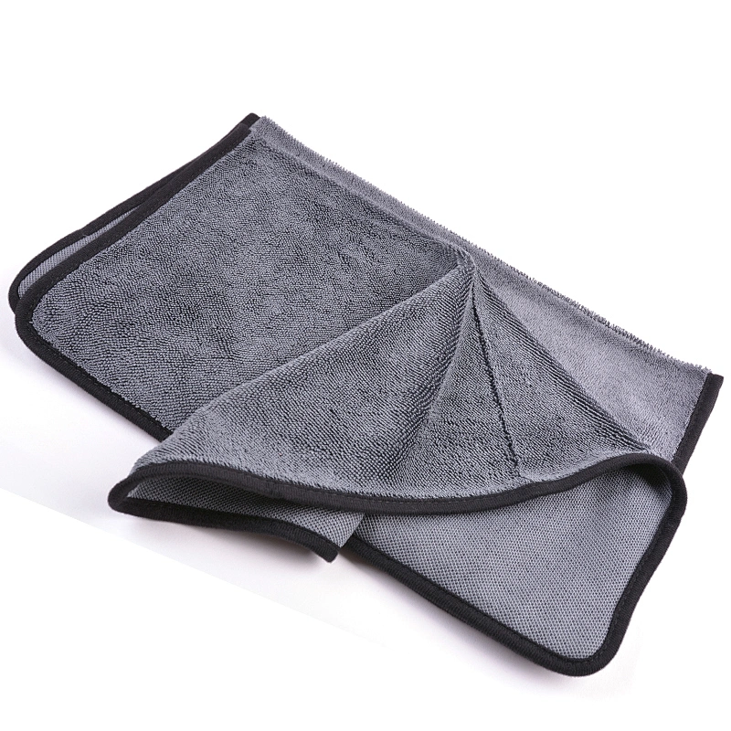 Microfiber twist towel Car cleaning towel 600-1600gsm