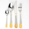 cutlery gold plated