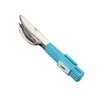 Travel cutlery set Fold camping travel foldable cutlery for outdoor