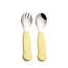 2pc funny cutlery for children kids spoon fork set