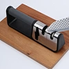 Knife Sharpeners 3 in 1 Knife Sharpening with Non-Slip Base Kitchen Tool Scissors kitchen knife sharpening tool manual sharpening knife sharpeners kitchen knife sharpeners knife sharpening steels and knife sharpeners kitchen electric knife sharpeners
