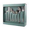 45pc tumbling polishing flatware set