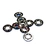SMT Wheel Ball Bearing 4X8X2 SMT Spare Parts Bearings