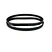 UNITTA 255-3GT-6MM Black Belt SMT PARTS TOOTHED BELT SIPLACE Transmission Belt toothed white rubber synchronous belt