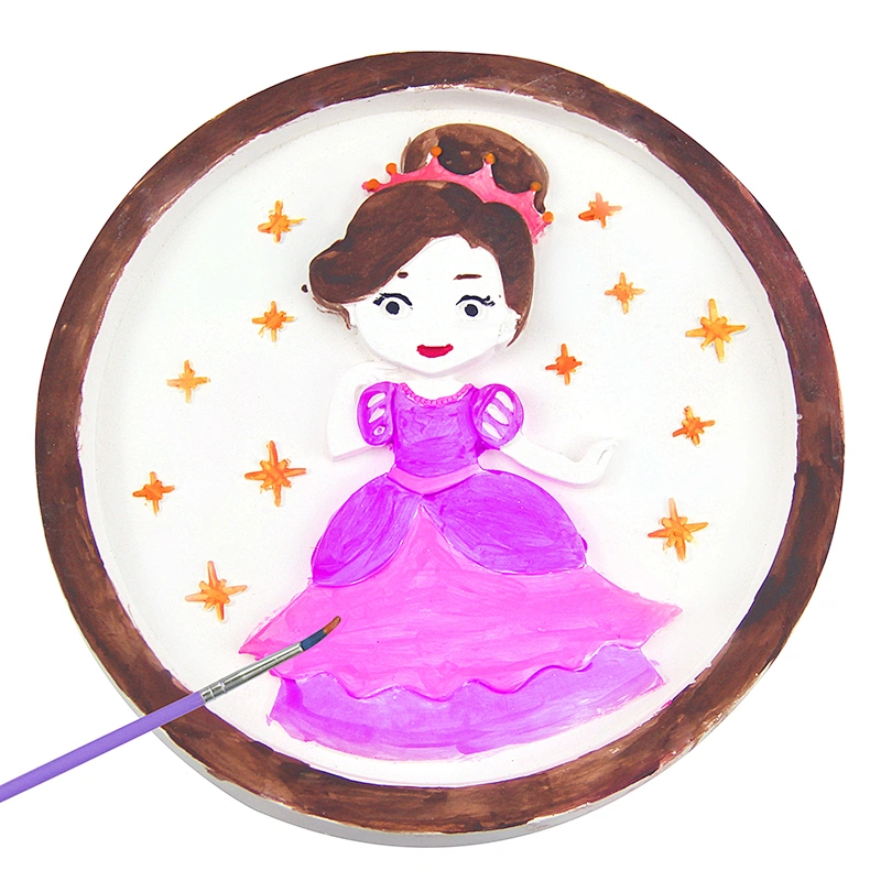 3D Stone Princess Plaster