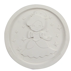 3D Stone Princess Plaster