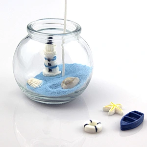 ocean jelly candle