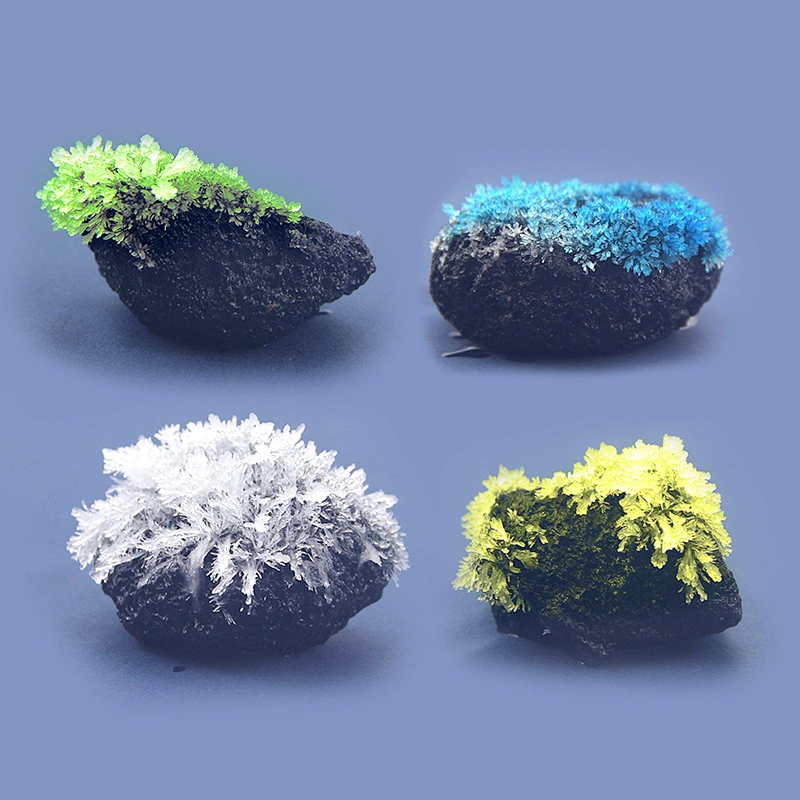 lava rock crystallization experiment set