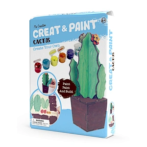 create & paint cactus