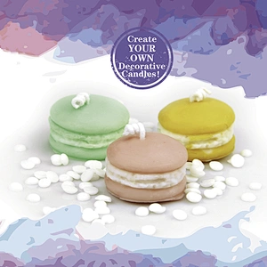 DIY Macaron candle