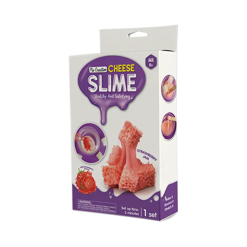 strawberry jam cheese slime