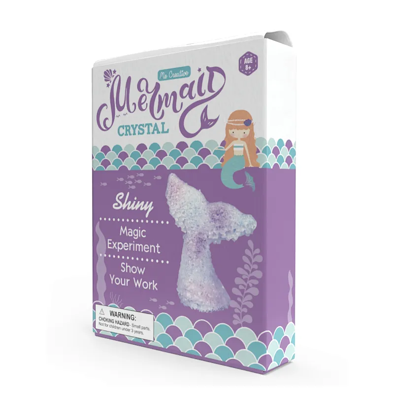 mermaid crystal growing kit