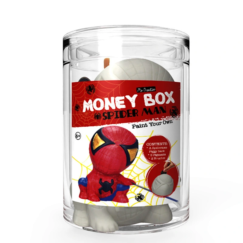plaster stone painting money box