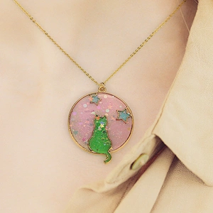 crystal necklace DIY kit