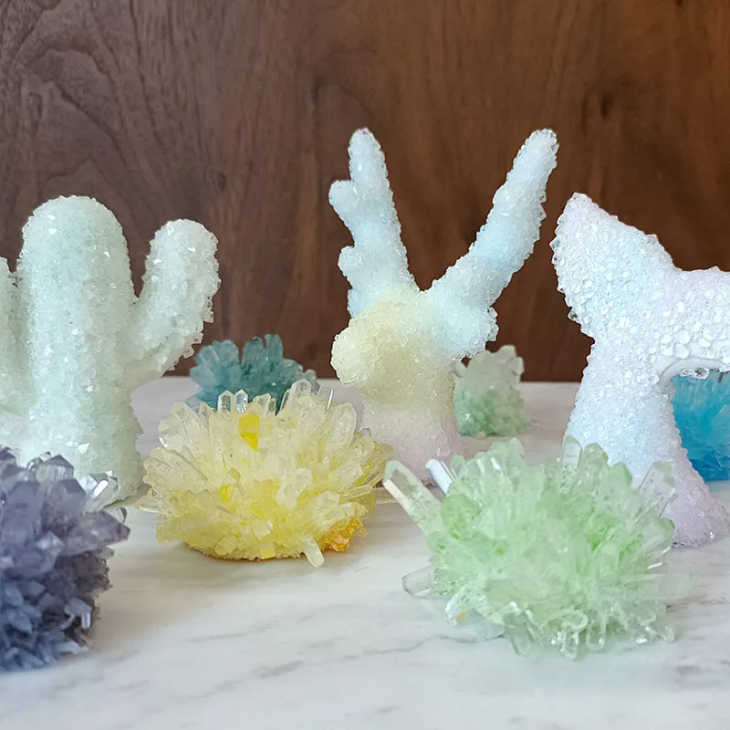mermaid crystal growing kit