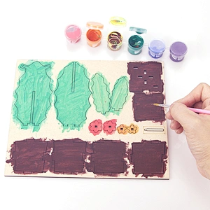 create & paint cactus