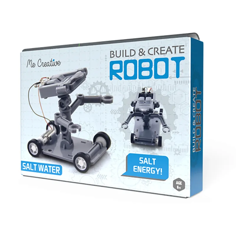 built & create robot salt water