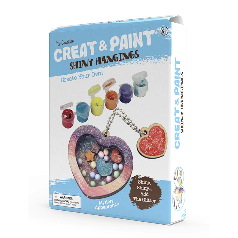 create & paint shiny hangings