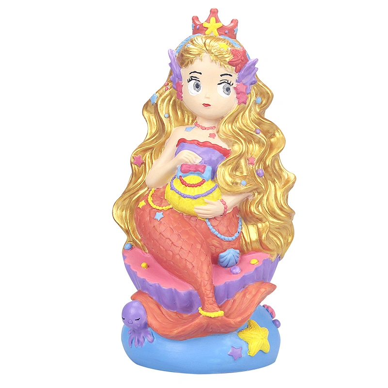 mermaid money box