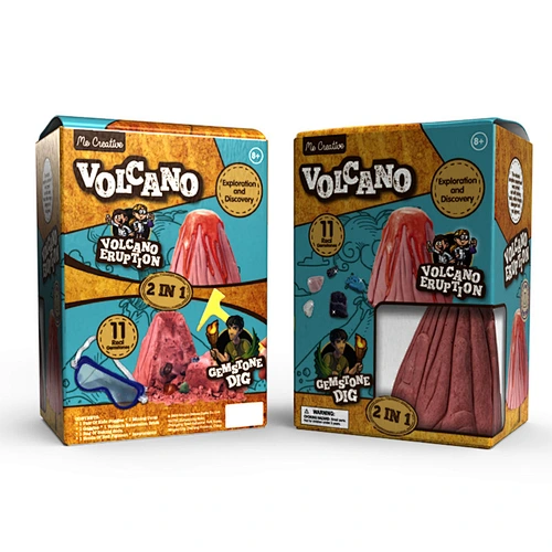 volcano gemstone dig kit