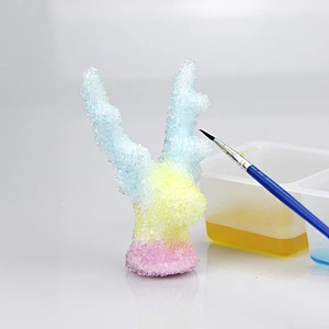 colorful antler crystal growing kit