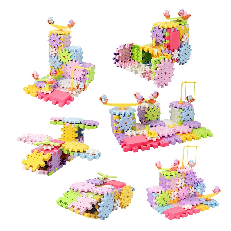 electric rotation building blocks