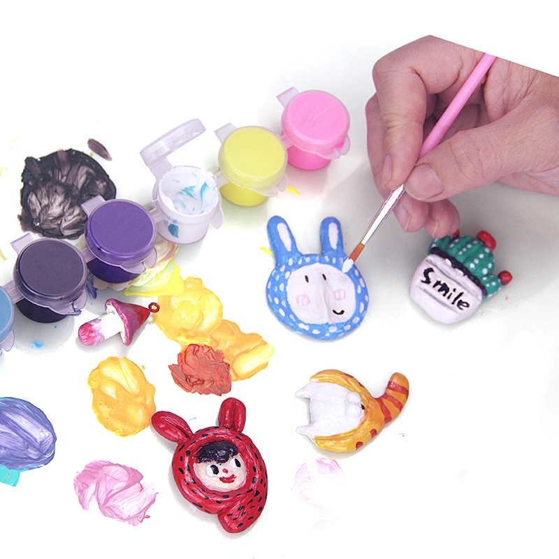 clay refrigerator magnet DIY kit