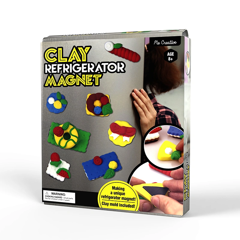 clay refrigerator magnet DIY kit