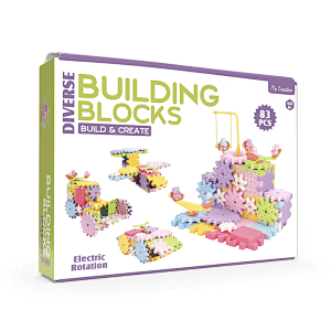 electric rotation building blocks