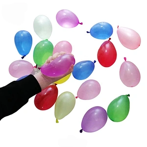Wholesale Summer Popular Hot Sale Mini Small Colorful Round Latex Fight Magic Ballon Instant Seal Fill Water Balloon Bundle Kit
