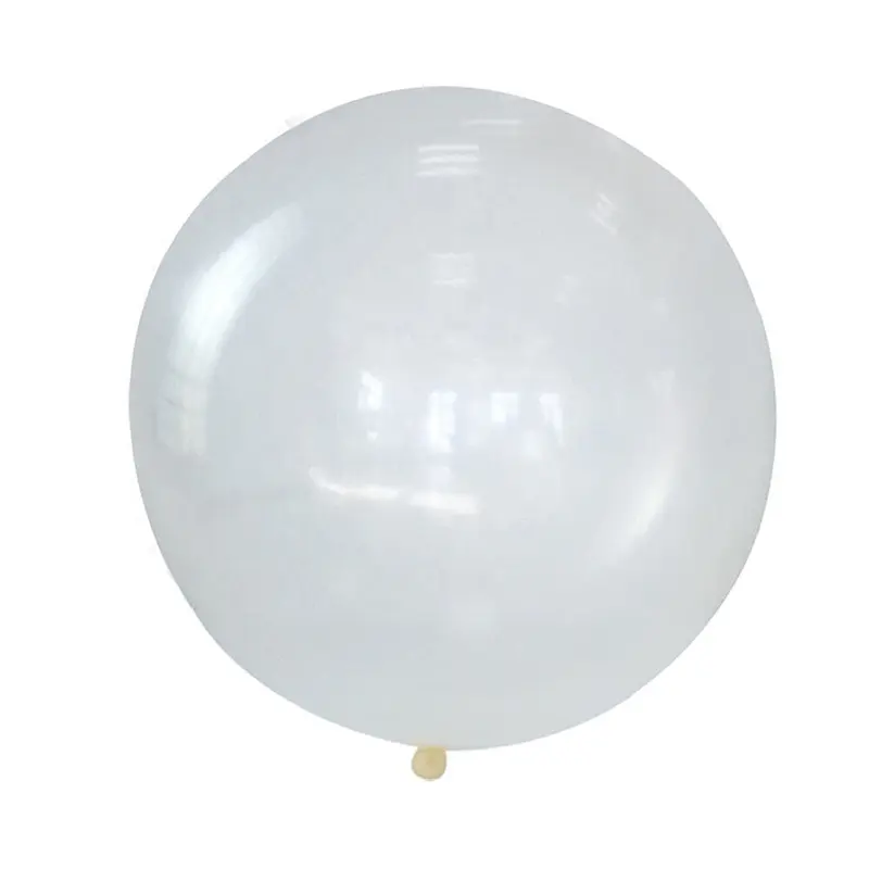 Large 36 Inflatable Helium Round Latex Happy Birthday Transparent Ballons Balloon