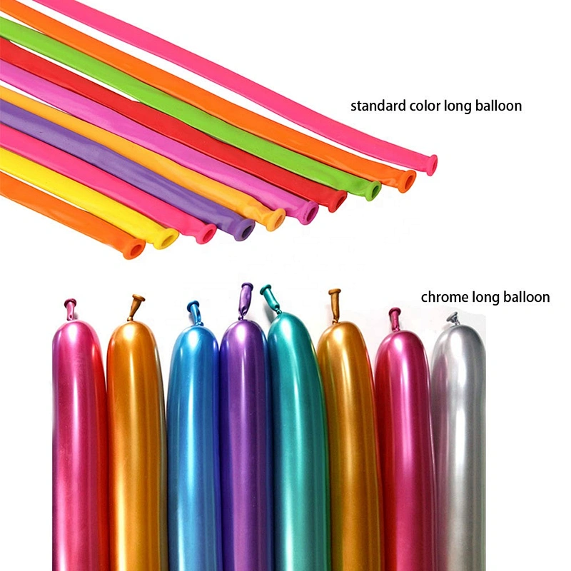 Party Eco Friendly 260 270 Inflatable Latex Assorted Long Shapes Twisty Modeling Balloon for Sale