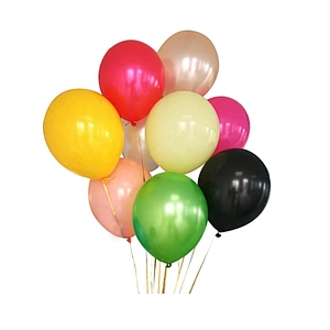 Various Different Kinds and Size of Metal Metllic Color Helium Latex Party Decoration Supplies Balloon Ballon with Variety Type