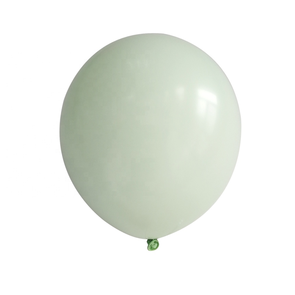 Wholesale Happy Birthday Party Round Shape 18 inch Helium Latex Macaroon Ballons Pastel Macaron Latex Balloon