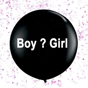 Kid Birthday Party Baby Shower Decorations Favors Ballon Premium 18 36inch Gold Blue Pink Gender Reveal Confetti Balloon set