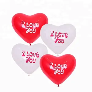 Latex Helium Gas Print Will You Marry Me Latex Just Married Happy Valentines Day Balloons for Valentine's Day Wedding Decoration