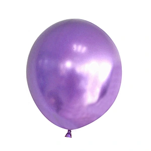 Big Size Kid Theme Party Decoration Balon 3.5 Grams Glossy Metal Pearl Color Globos Metallic Gold Ballon Latex Chrome Balloons