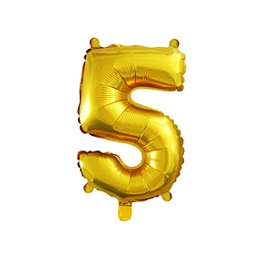 Cheap Advertising Big 16 inch 18 inch Helium Foil Mylar Number Party Balloon