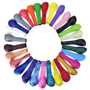 Factory Small Size 5 inch Inflatable Air Metallic Globos Metal Balon Pearl White Wedding Mini 5inch Long Neck Latex Balloon