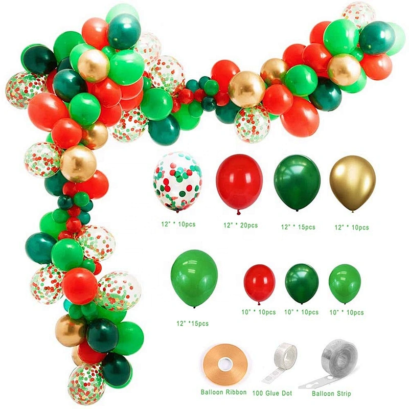 Supplier Sale Large Magic Flower Easy Diy Latex Metal Silver Gold Black Navy Blue and White Pastel Arch Balloon Kit for Wedding