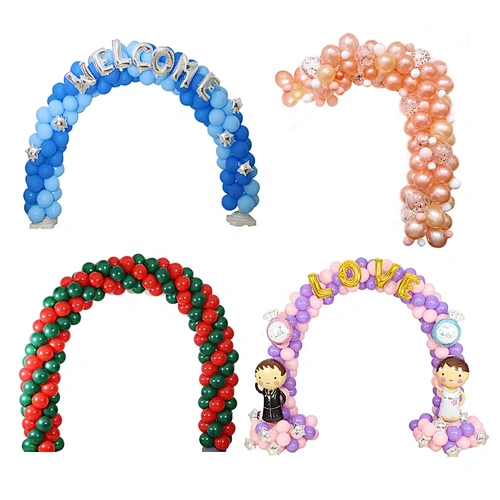 China christmas Wedding Party Decoration Supplies Latex Ballon White Gold Pink and Blue Balloon Garland Arch Kit