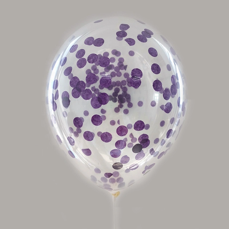 Wholesale 12 18 36 inch Happy Birthday Party Decoration Latex Confetti Balloon