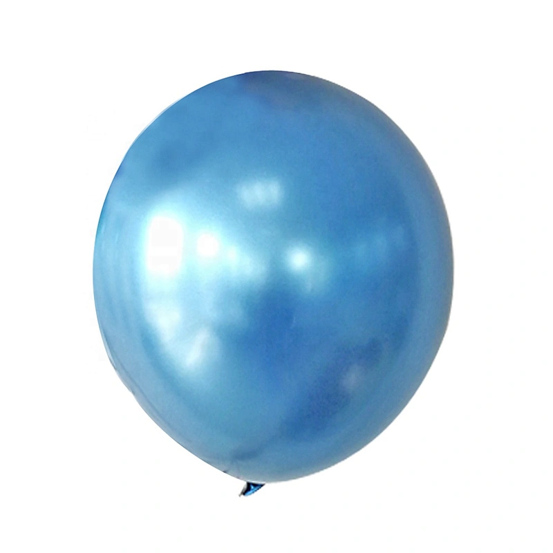Big Size Kid Theme Party Decoration Balon 3.5 Grams Glossy Metal Pearl Color Globos Metallic Gold Ballon Latex Chrome Balloons